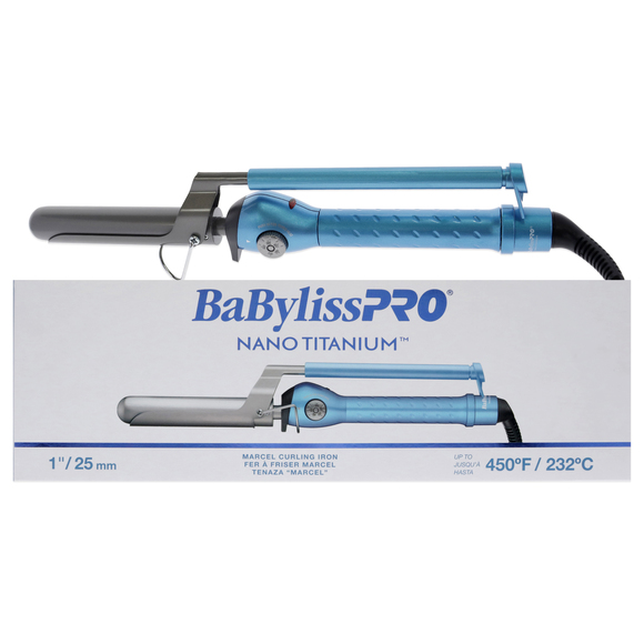 Nano Titanium Marcel Curling Iron BNT100M Blue-Grey by